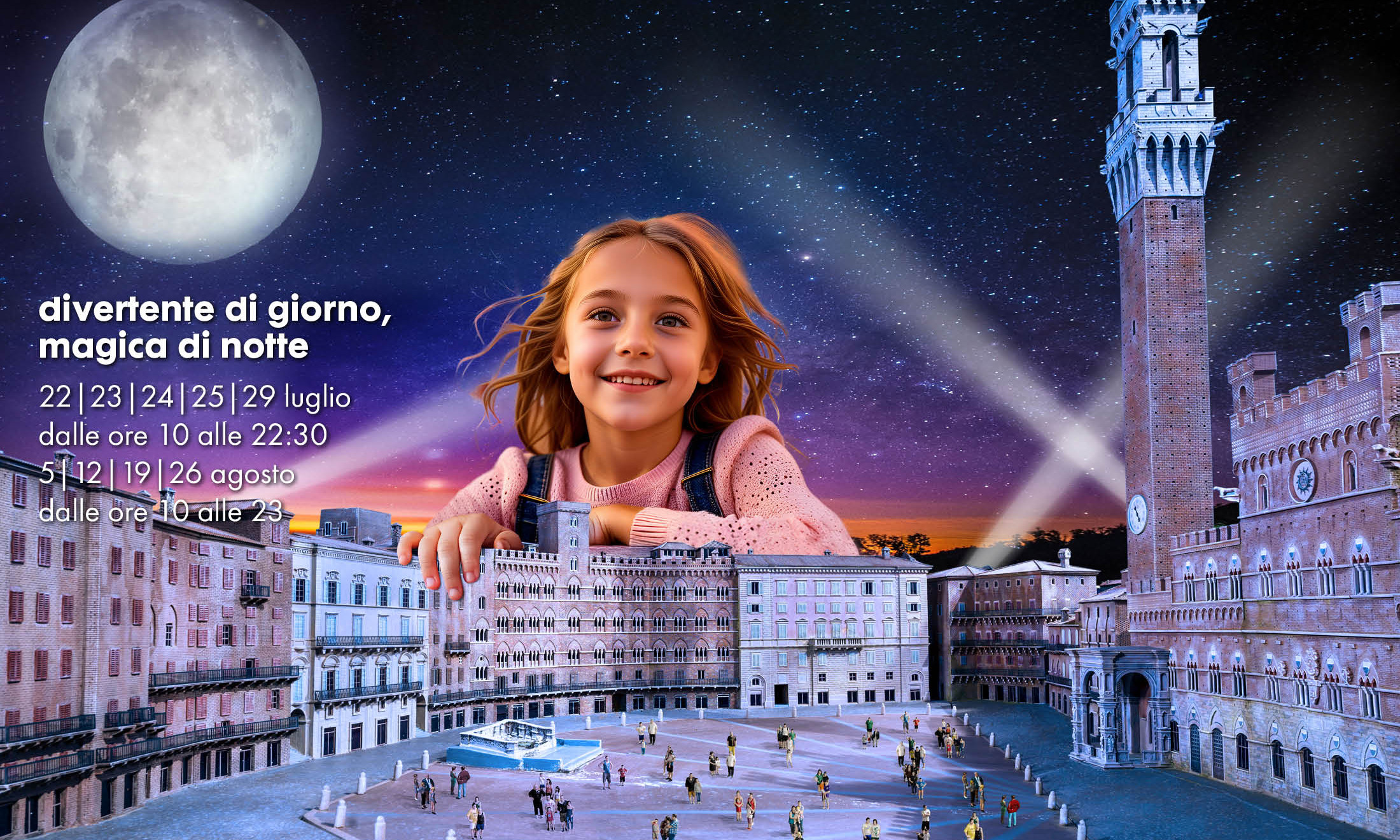 Divertente di giorno, magica di notte 