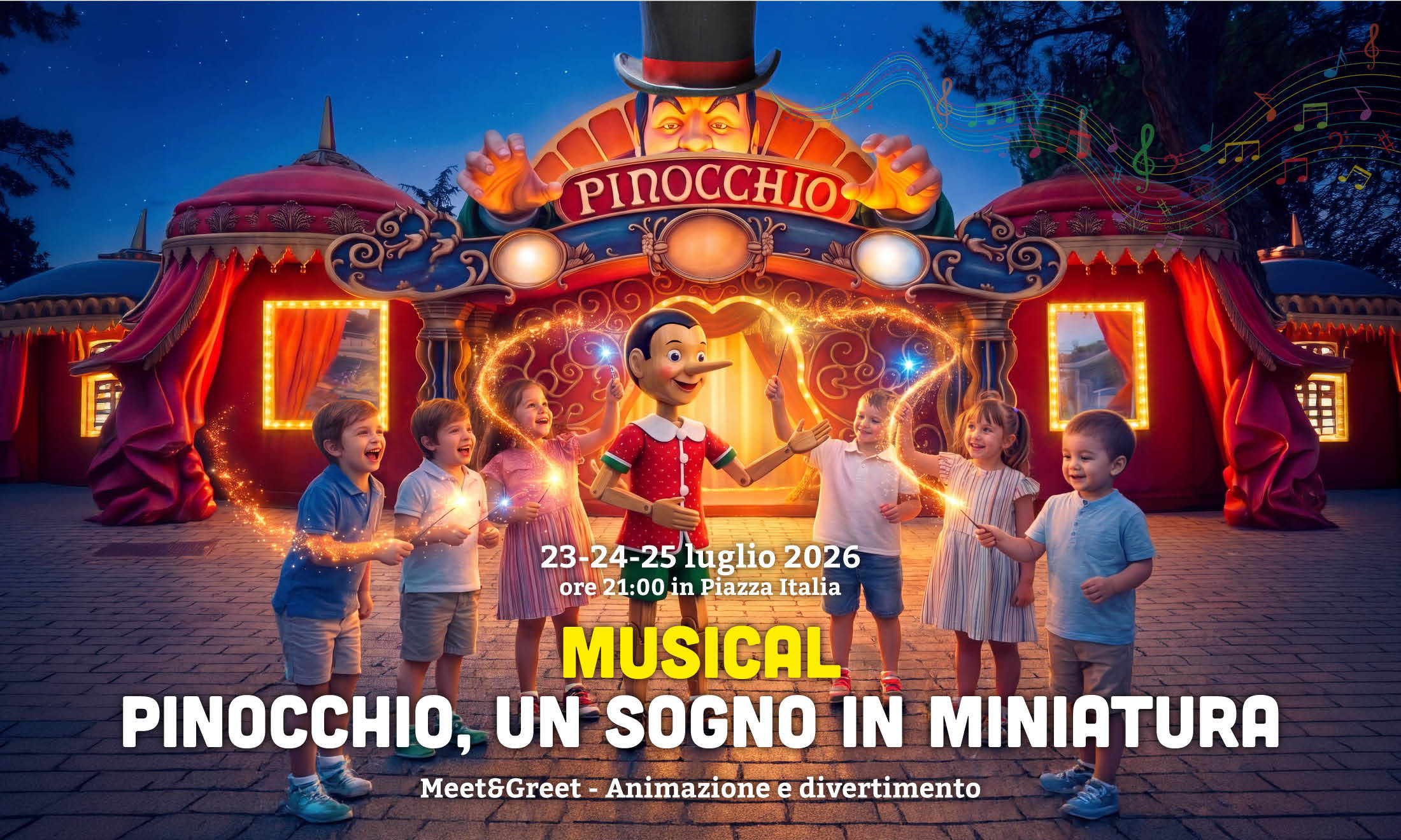 Musical - Pinocchio, un sogno in miniatura 
