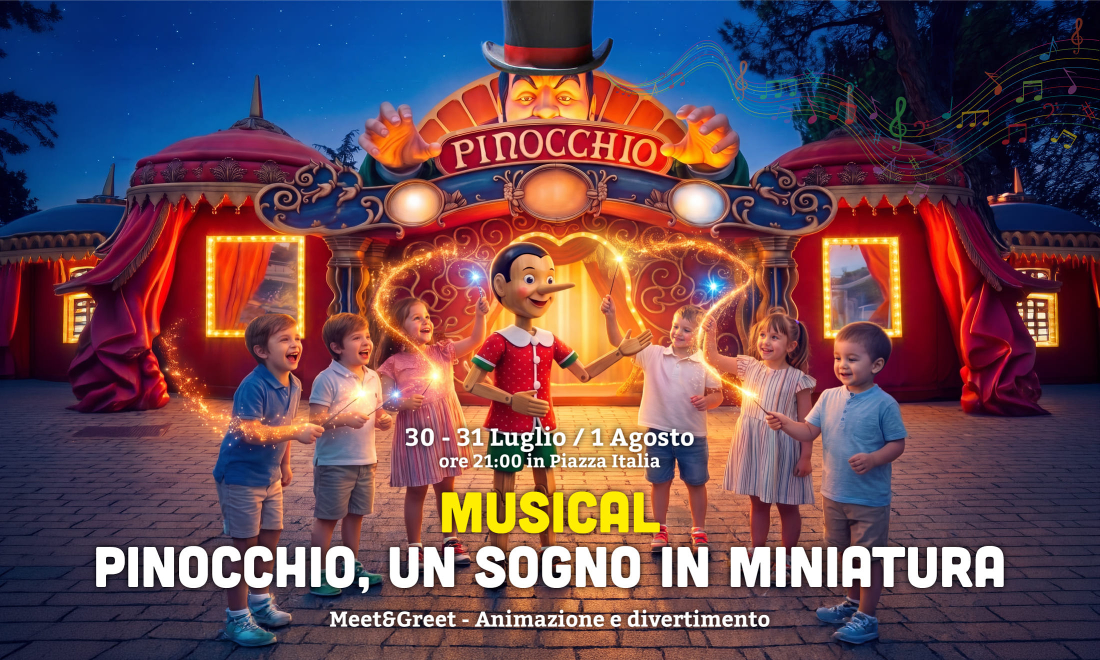 Musical - Pinocchio, un sogno in miniatura 