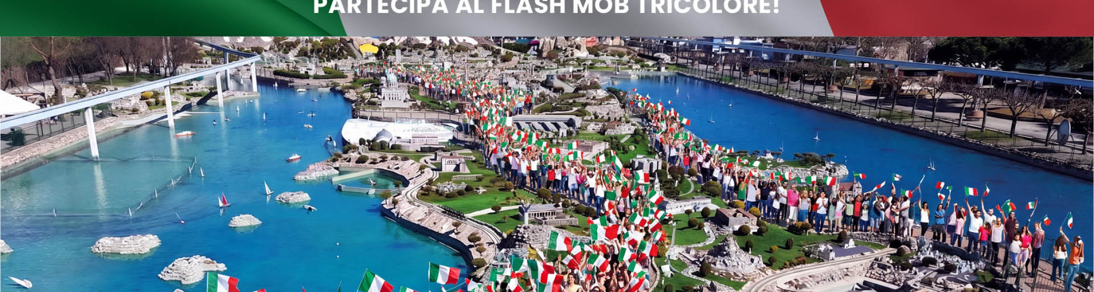 25 aprile: Il flash mob delle 1000 bandiere.  