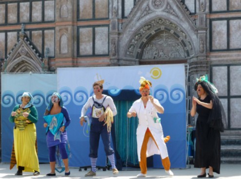 A vele spiegate tra i Monumenti d'Italia