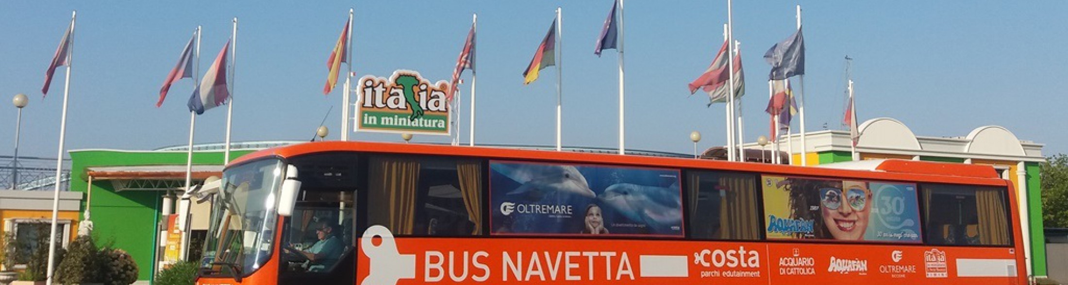 Torna il Bus Navetta Costa Parchi 2018