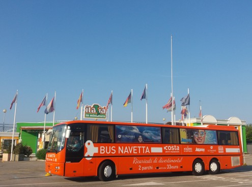 Bus Navetta Costa Parchi: i parchi senza prendere l'auto