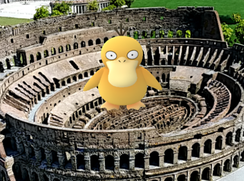 Italia in miniatura "catturata” da Pokemon Go