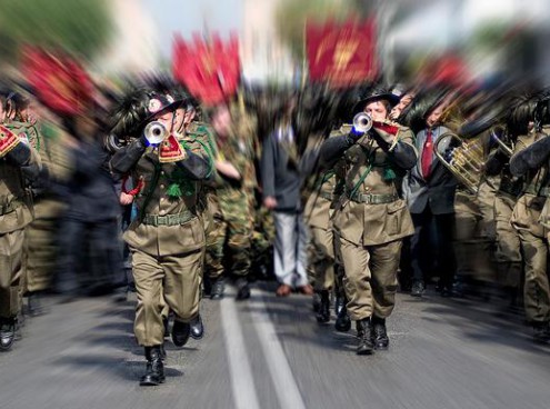 I Bersaglieri Italiani a Italia in Miniatura per il 63° raduno