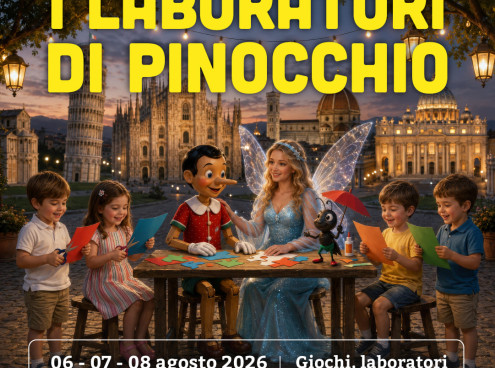 I laboratori di Pinocchio - 6,7, 8 agosto