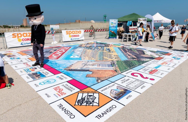 Italia in Miniatura e Aquafan nel Monopoly Edizione Rimini