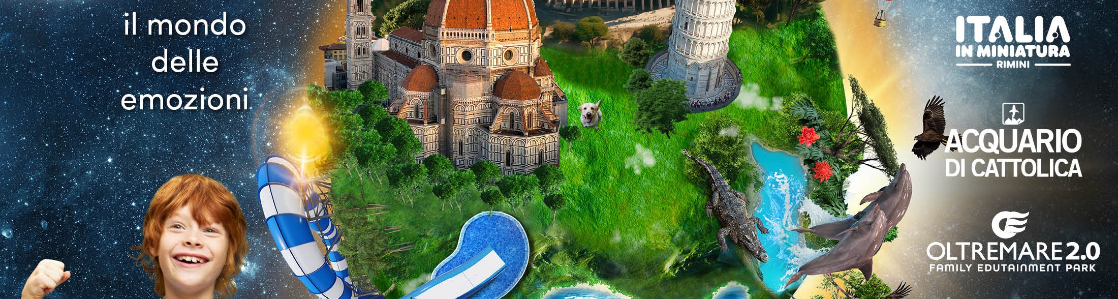 Il mondo Costa Parchi Edutainment