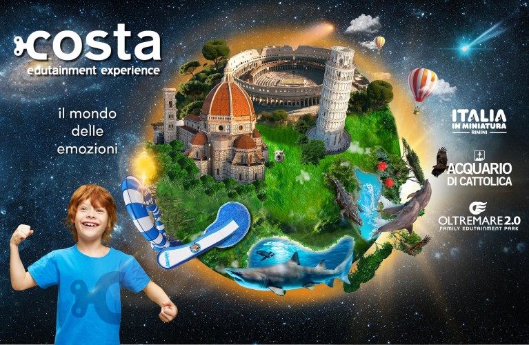 Il mondo Costa Parchi Edutainment