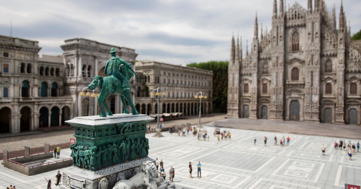 The largest Gothic structure in Italy